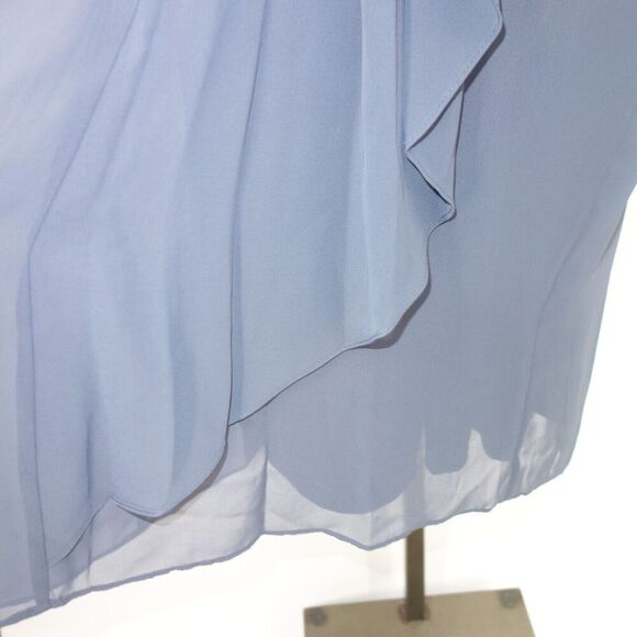 NEW S.L. Fashions Jewel Neck Sheath Dress Formal Cocktail Party Steel Gray 14 - Picture 12 of 15